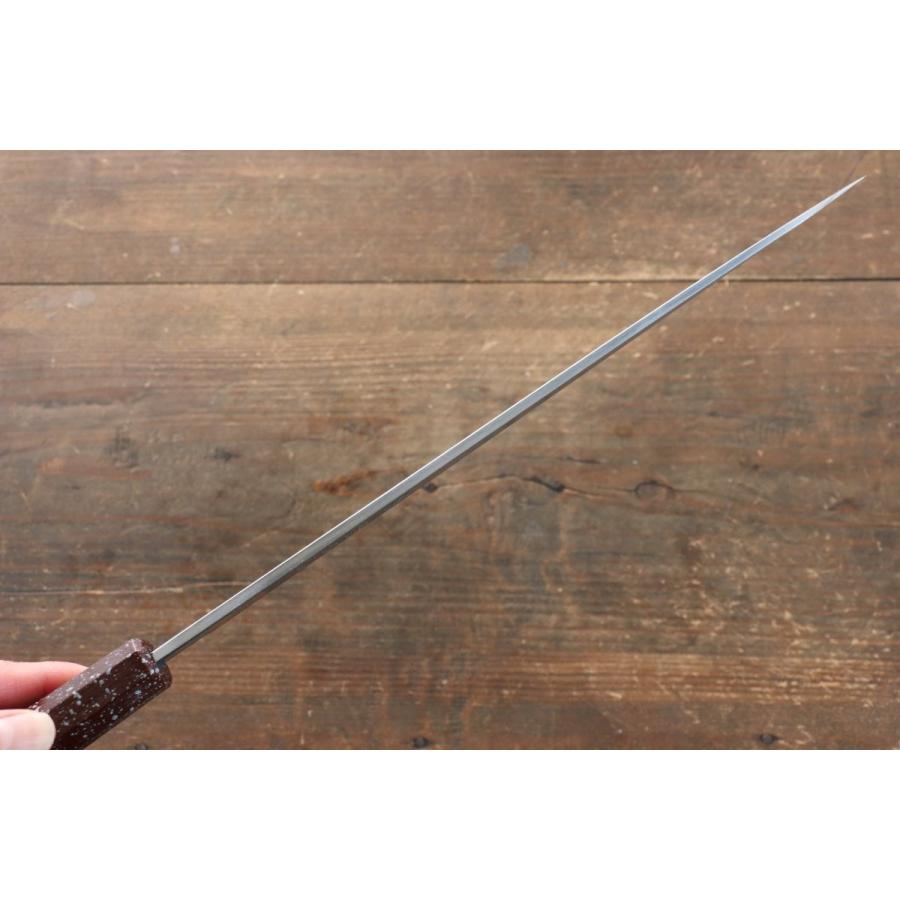 堺 孝行 なないろ INOX モリブデン鋼 柳刃包丁 和包丁 270mm ABS樹脂(ウルミ銀石目)柄 堺 孝行 INOX モリブデン鋼 ABS樹脂 ウルミ銀石目