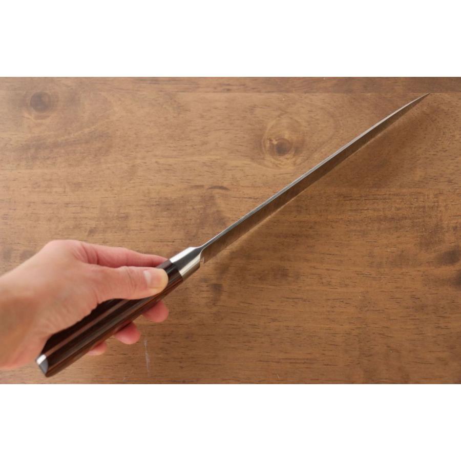 伊勢屋 モリブデン鋼（MOL） 牛刀包丁 和包丁 180mm マホガニー