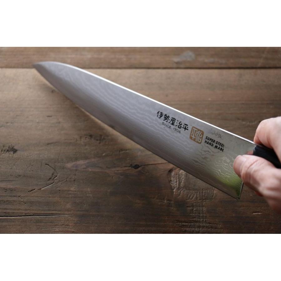 伊勢屋 V金10号 ダマスカス 牛刀包丁 和包丁 210mm : 清助刃物 - 通販