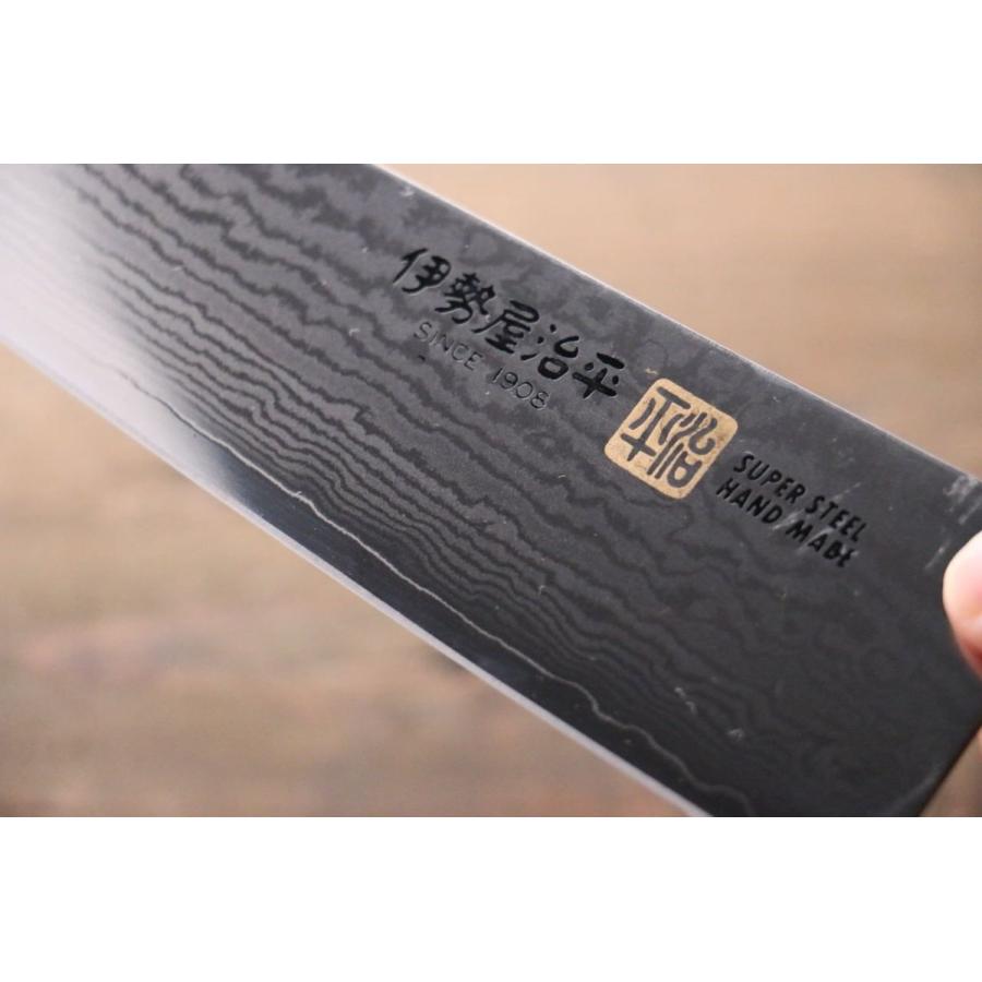 伊勢屋 V金10号 ダマスカス 牛刀包丁 和包丁 210mm : 清助刃物 - 通販