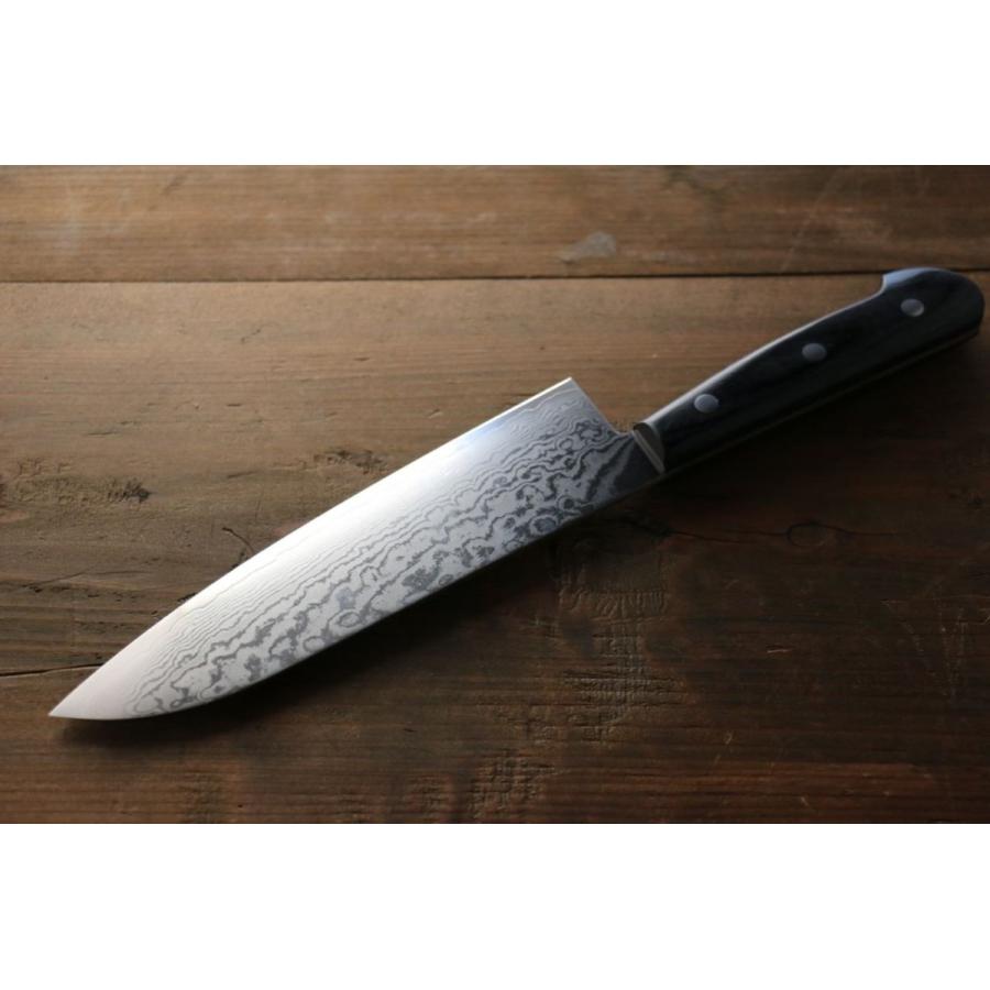 仙助 三徳包丁 VG10 ダマスカス 鎚目打 マホガニ合板柄 180mm 仙助 三徳包丁 VG10 ダマスカス 鎚目打 マホガニ合板柄 180mm