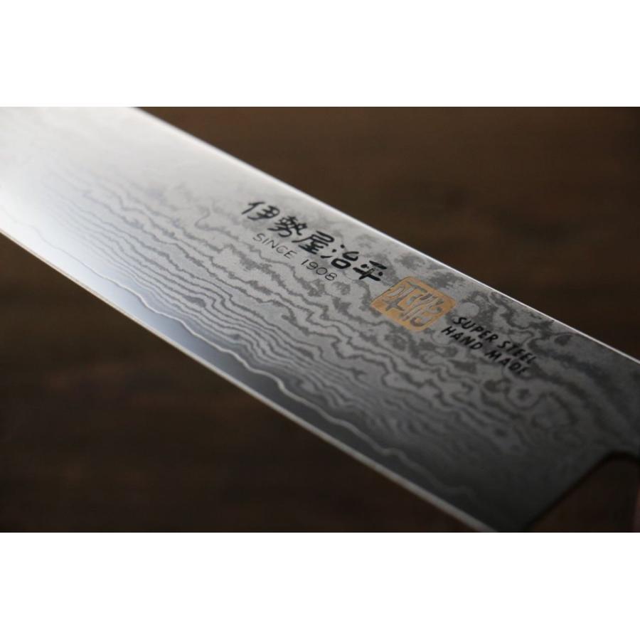 伊勢屋 V金10号 ダマスカス 三徳包丁 和包丁 180mm : 清助刃物 - 通販