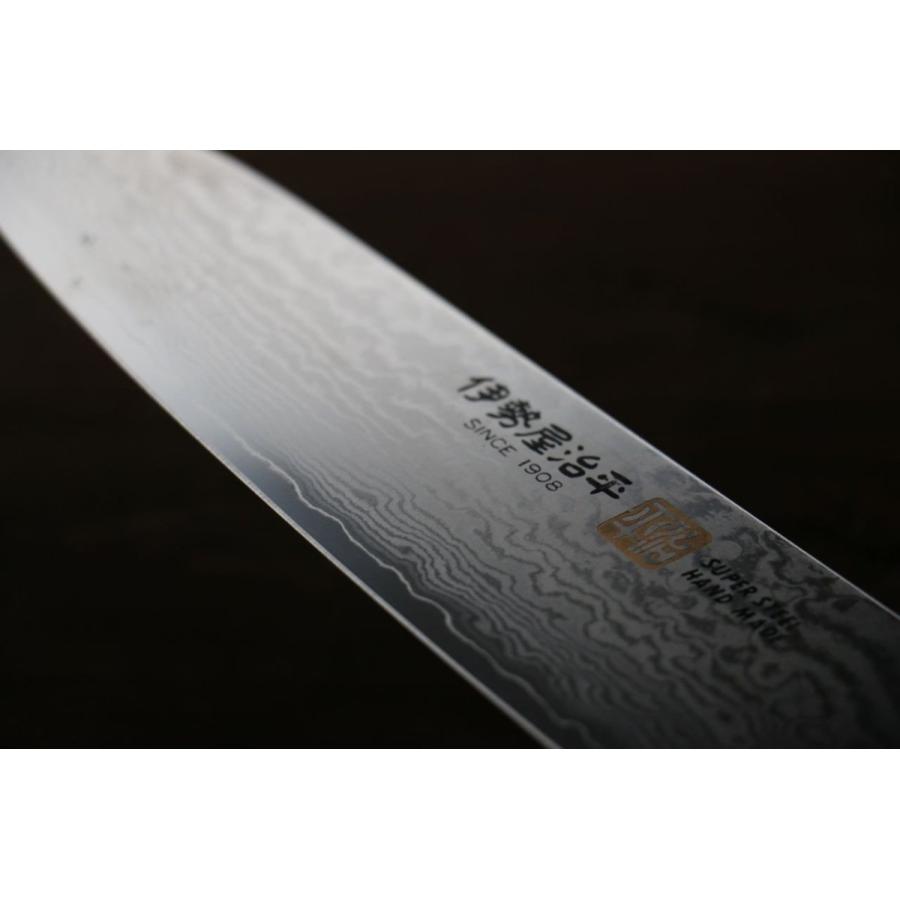 伊勢屋 V金10号 ダマスカス 三徳包丁 和包丁 180mm : 清助刃物 - 通販
