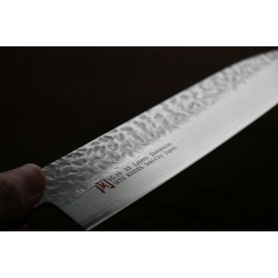 伊勢屋 V金10号 ダマスカス 三徳包丁 和包丁 180mm : 清助刃物 - 通販