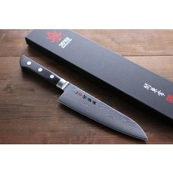 兼常 VG10 33層 ダマスカス 三徳包丁 180mm 合板柄 : 清助刃物 兼常 VG10 33層 ダマスカス 三徳包丁 180mm 合板柄 : 清助刃物