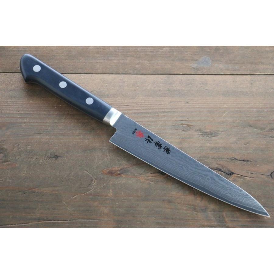 VG10 ダマスカス　ペティ150 柄付き VG10 ダマスカス ペティ150 柄付き ペティナイフ | 澤数馬