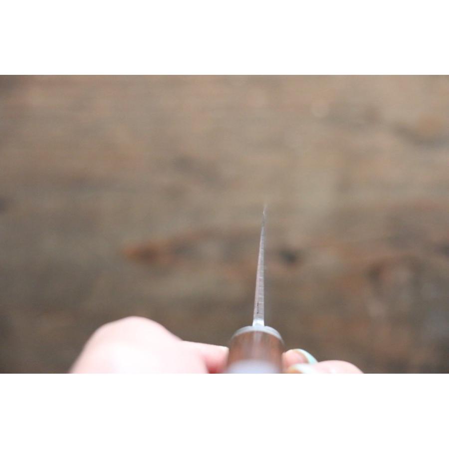 訓平 鍛造 V金1号 ダマスカス 三徳包丁 和包丁 170mm マホガニー柄 |  | 10