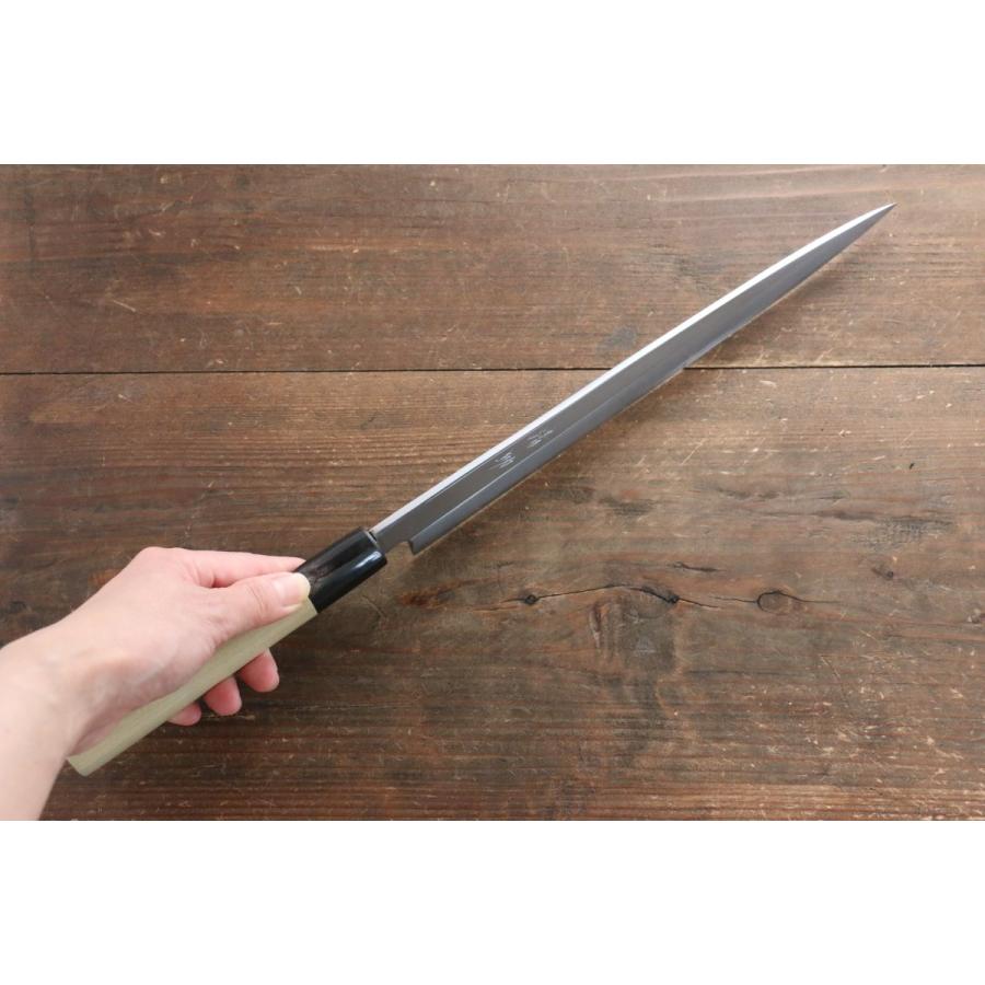 清助 白ニ鋼 霞研 柳刃包丁 -240mm : 清助刃物 - 通販 - Yahoo