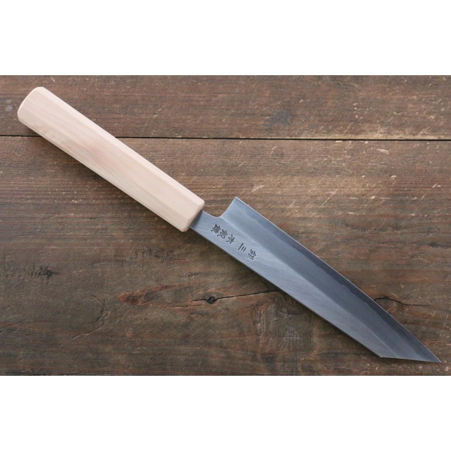 清助 銀三鋼 切付ペティナイフ 和包丁 150mm 桜柄 : 清助刃物