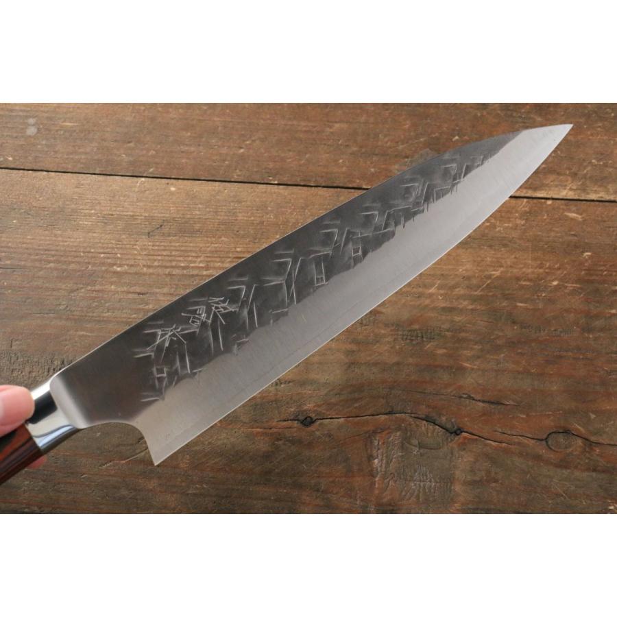 送料無料キャンペーン?】 清助刃物佐治 武士 SRS13 鎚目 牛刀包丁