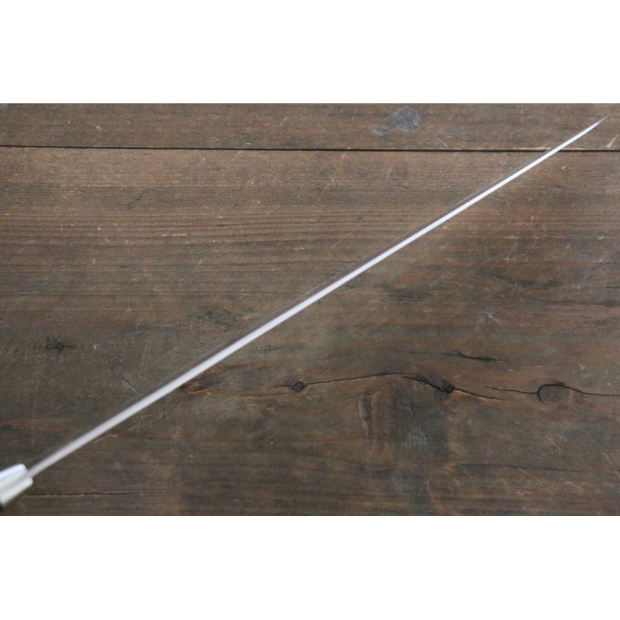 最安値❕ 佐治 武士 有色ダマスカス 牛刀包丁 270mm 蒔絵 【FKP2480991902】(89586円)