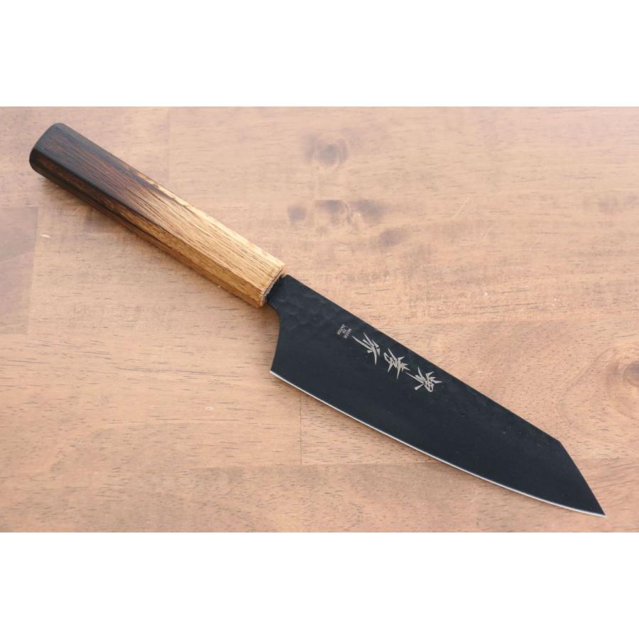 風刃 柳刃包丁 9寸 V金10号 刺身包丁 和包丁黒檀黒水牛角八角柄