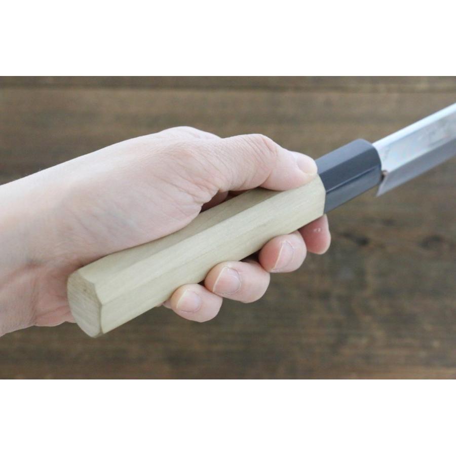 堺 菊守 V金10号 鏡面仕上げ 柳刃包丁 270mm 朴柄 : 清助刃物 - 通販