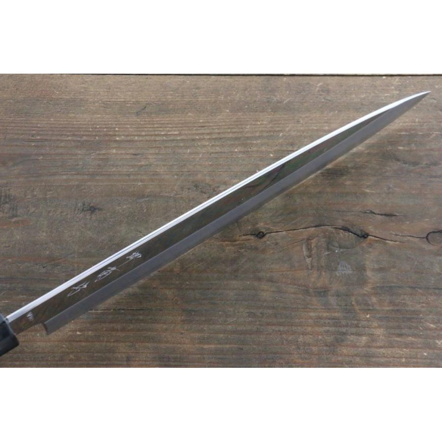 堺菊守 V金10号310mm柳刃包丁 堺 菊守 V金10号 鏡面仕上げ 柳刃包丁 270mm 朴柄 : 清助刃物 - 通販