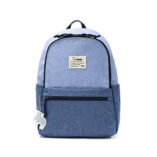 総合福袋 背面ポケット 背面ファスナー ラウンドリュック モズ Moz モズ レディース ブルー Zzei エルク 北欧 メンズ バッグ