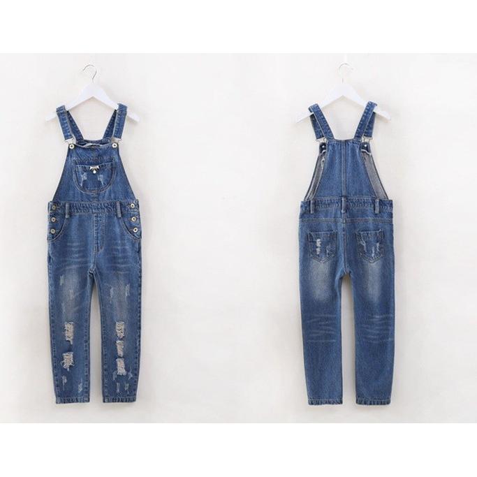 ダメージ デニムパンツ サロペット オーバーオール キッズ 女の子 子供 ガールズ お洒落 ロングパンツ 長ズボン ボトムス 可愛い おしゃれ 1790 5237 成宇合同会社 通販 Yahoo ショッピング