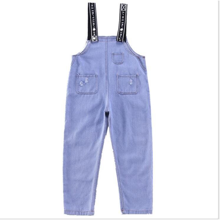 110 160cm オーバーオール デニムサロペット 女の子 キッズ 韓国子供服 ダメージ デニムパンツ ロングパンツ 長ズボン ボトムス 女児 ジュニア 可愛い おしゃれ 1790 5241 成宇合同会社 通販 Yahoo ショッピング