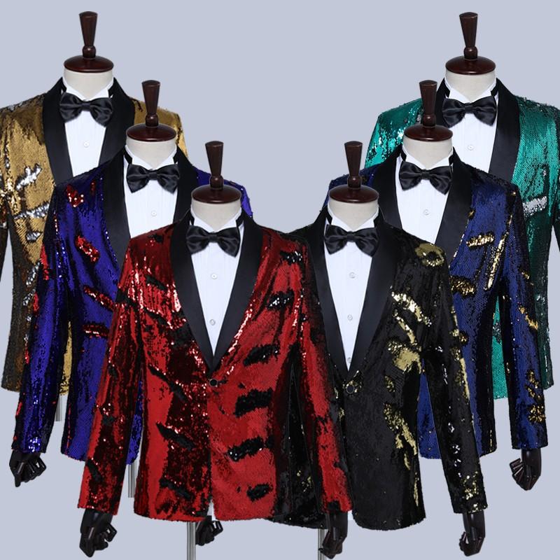 新着商品 ステージ衣装 メンズ 男性 ステージジャケット スパンコール スーツジャケット フォーマル 結婚式 パーティー 演出服 ダンスウェア 司会者 演奏会 派手 合唱 在庫あり 即納 Www Thaihealthcenter Org