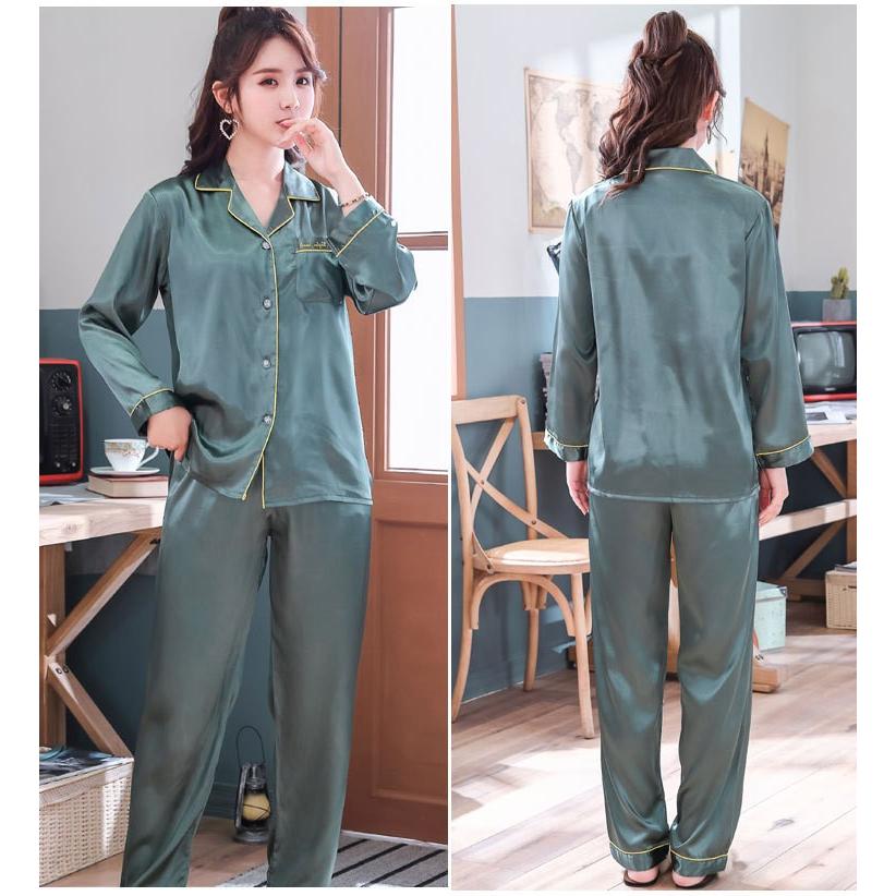 ペアパジャマ シルクパジャマ おしゃれ 新婚お祝い レディース メンズ パジャマ 前開き ルームウェア 上下セット 部屋着 寝間着 寝巻き ナイトウェア 1790 6850 成宇合同会社 通販 Yahoo ショッピング