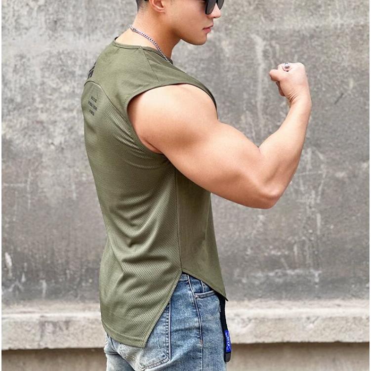 プリント サマーTシャツ タンクトップ ノースリーブ メンズ インナー