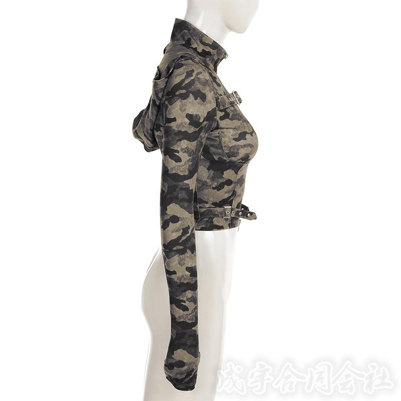 フード付き パーカー レディース 長袖 トップス ショート丈 Tシャツ