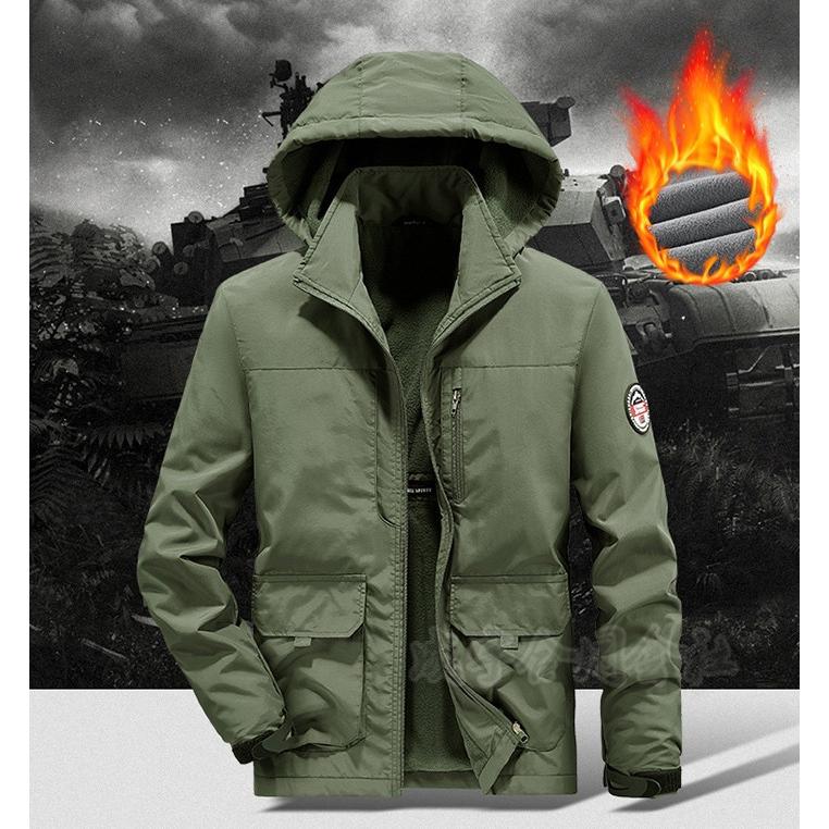 ミリタリージャケット マウンテンパーカー メンズ 裏起毛 ボアブルゾン