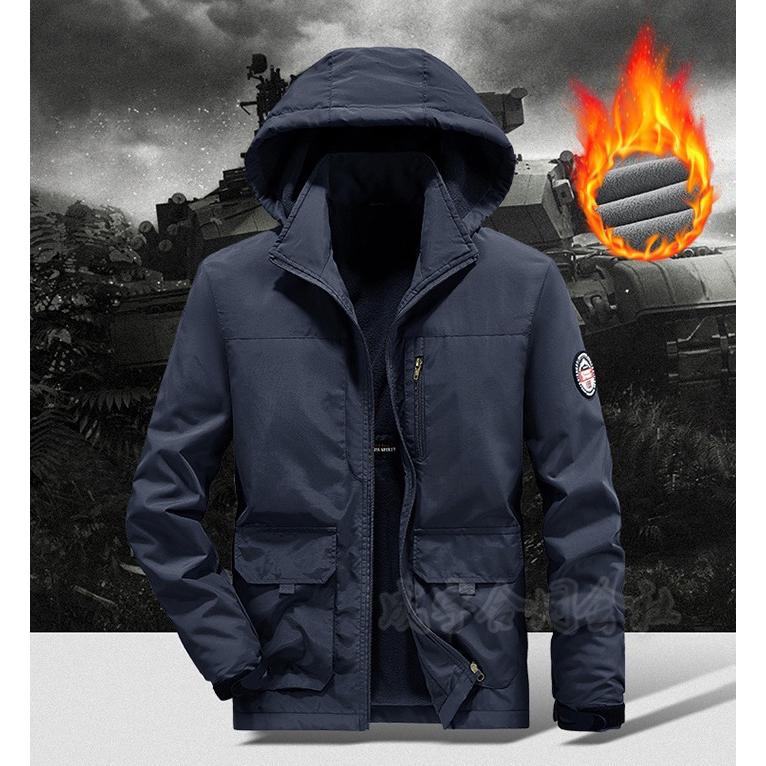 USMC アウター　ジャケット　ミリタリー　メンズ　レア　ジャンバー ミリタリージャケット マウンテンパーカー メンズ 裏起毛 ボアブルゾン