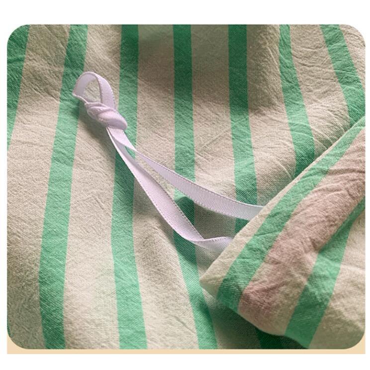 布団カバーセット ストライプ柄 シングル ダブル クイーン ボックス