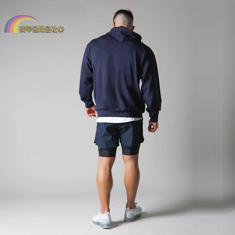 パーカー メンズ トレーニングウェア 長袖 ジャケット ジップアップ