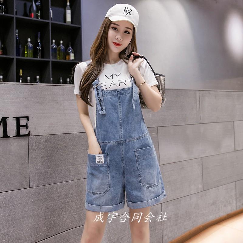サロペット デニム ジーンズ オーバーオール ワイドパンツ レディース ショートパン 短パン ジーンズ ジーパン ボトムス カジュアルパンツ 大人 学生 春夏新作 Ls 2815 成宇合同会社 通販 Yahoo ショッピング