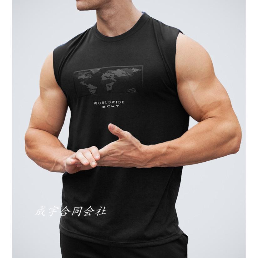 Tシャツ メンズ ノースリーブ トップス タンクトップ 薄手 スポーツウェア トレーニングウェア フィットネス ジムウェア ランニング カジュアル 吸汗速乾 3色 Ls 5059 成宇合同会社 通販 Yahoo ショッピング