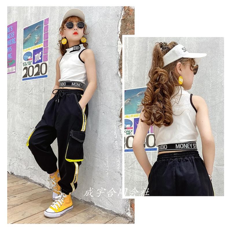 2色 タンクトップ トップス 韓国子供服 キッズ 女の子 ショート丈 ヘソ