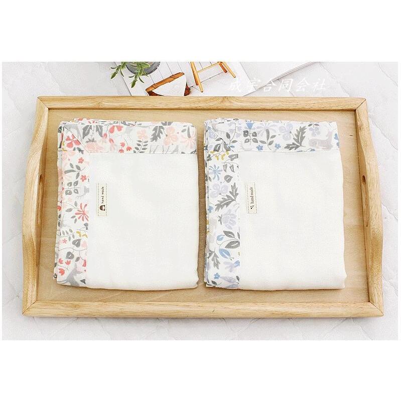 ガーゼハンカチ  オーダー用 ダブルガーゼ生地見本② お得2枚組］ 日本製 ダブルガーゼ ハンカチ 30×32cm 綿100 | ダブル