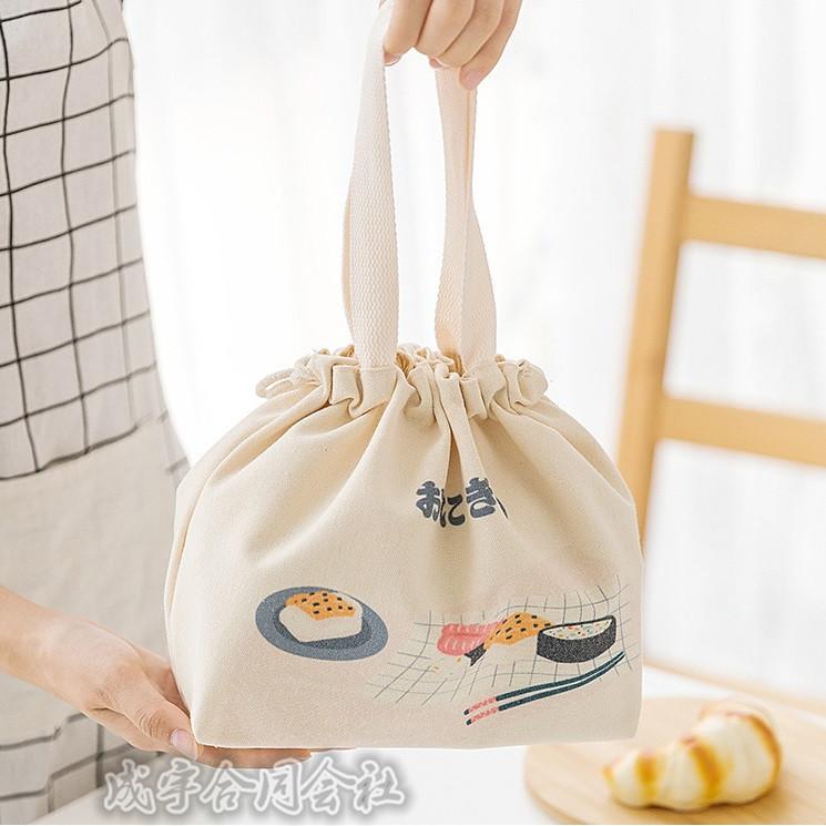 お弁当袋 お弁当 ランチバッグ 巾着 おしゃれ ランチトート 4色 シンプル 可愛い 手提げバッグ お弁当バッグ 大容量 通勤 通学 花見 運動会 アウトドア Ls 9709 成宇合同会社 通販 Yahoo ショッピング