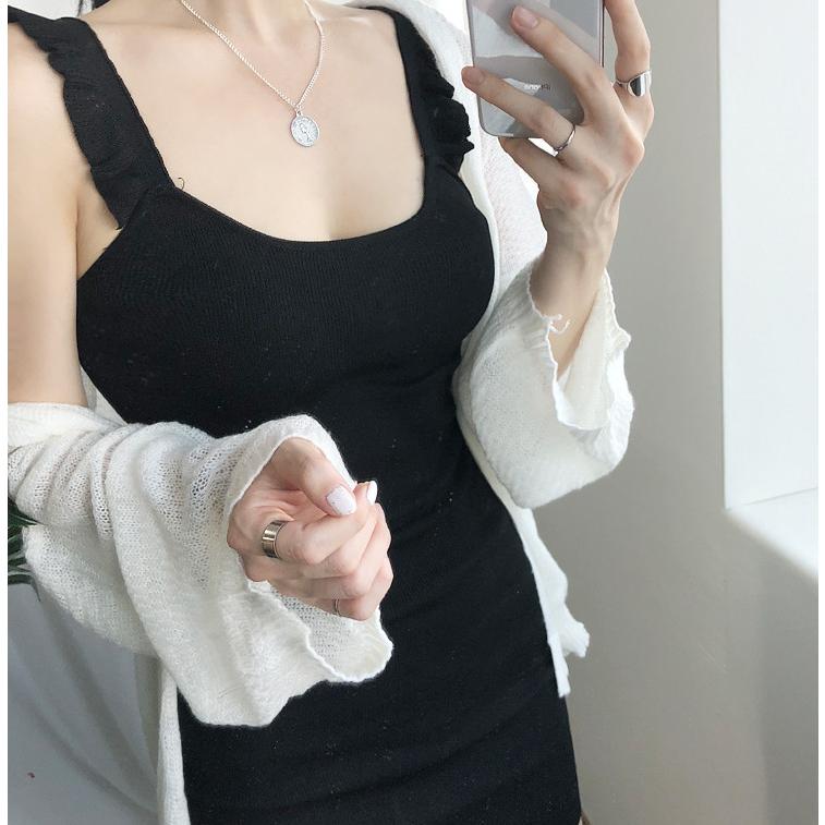 レディース ノースリーブ ワンピース ミニワンピース タイト