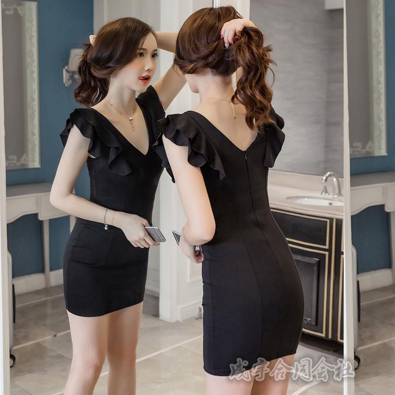 レディース Vネック ノースリーブ ワンピース セクシー タイト ミニ丈 無地 ヒップパック スリム 着痩せ パーティードレス キャバドレス 二次会 お呼ばれ Lsn 2470 成宇合同会社 通販 Yahoo ショッピング