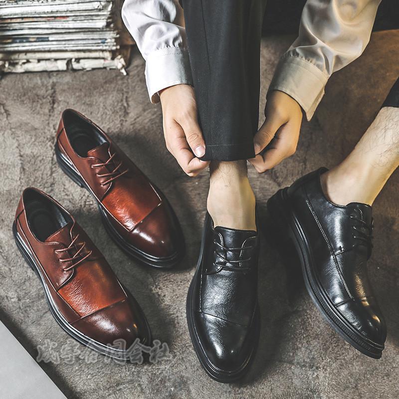 ビジネスブーツ メンズ ローカット ショートブーツ レースアップ 紳士靴 イギリス風 サイドゴアブーツ カジュアル トレンド 通勤 エンジニアブーツ 海外