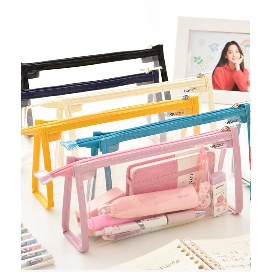 4color ペンケース ペンポーチ 女の子 男の子 大容量 おしゃれ かわいい シンプル 透明 筆入れ ポーチ 文房具収納 中学生 高校生 社会人 筆箱 ポーチ Lsn 3394 成宇合同会社 通販 Yahoo ショッピング