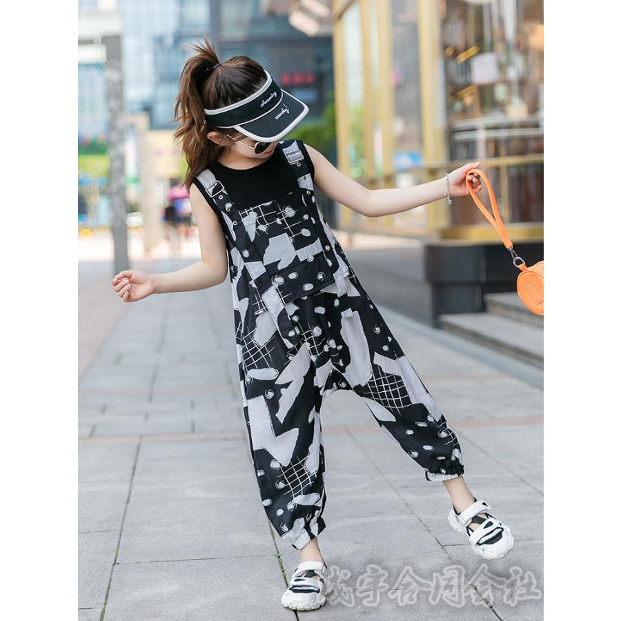 子供服 セットアップ キッズ 女の子 夏 上下セット 半袖tシャツ ロングパンツ サロペットパンツ オーバーオール ジュニア おしゃれ 可愛い カジュアル 新品 Lsn 3504 成宇合同会社 通販 Yahoo ショッピング