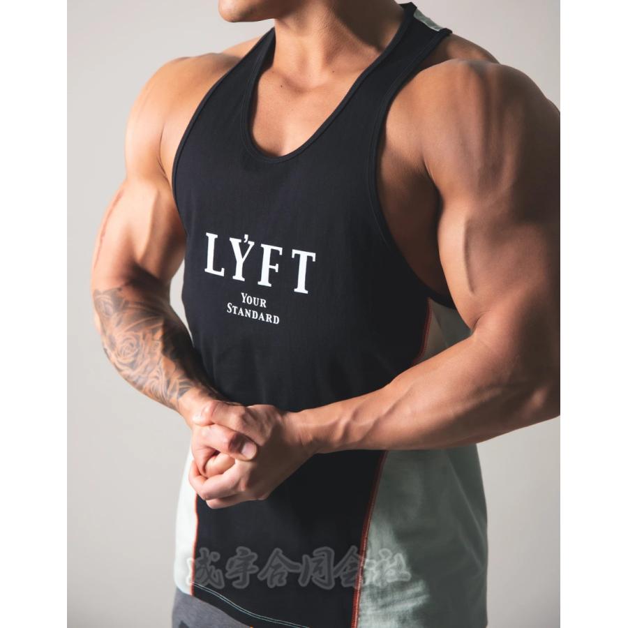 ドッキング ノースリーブトップス Tシャツ メンズ タンクトップ