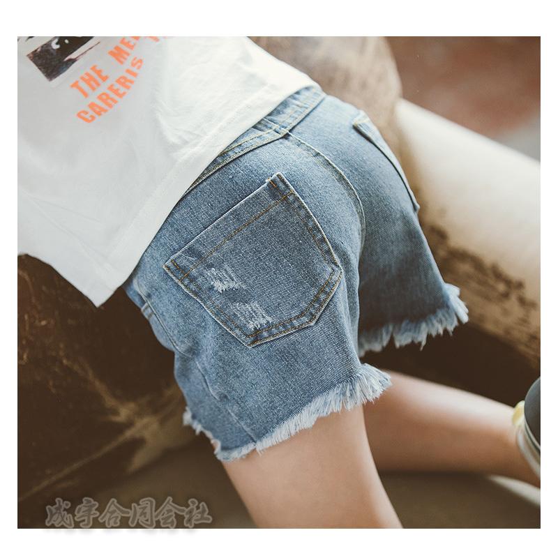 デニム ショートパンツ キッズ 子供服 ダメージ 短パン 半ズボン 