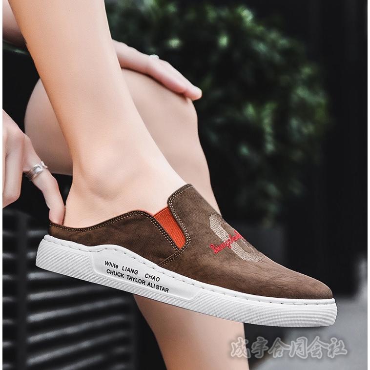 ローカット かかとなし スニーカーサンダル メンズ スリッポン スリッパ フラットサンダル バブーシュ キャンバス靴 軽量 カジュアル 紳士靴 履きやすい 夏新作 Lsn 5214 成宇合同会社 通販 Yahoo ショッピング