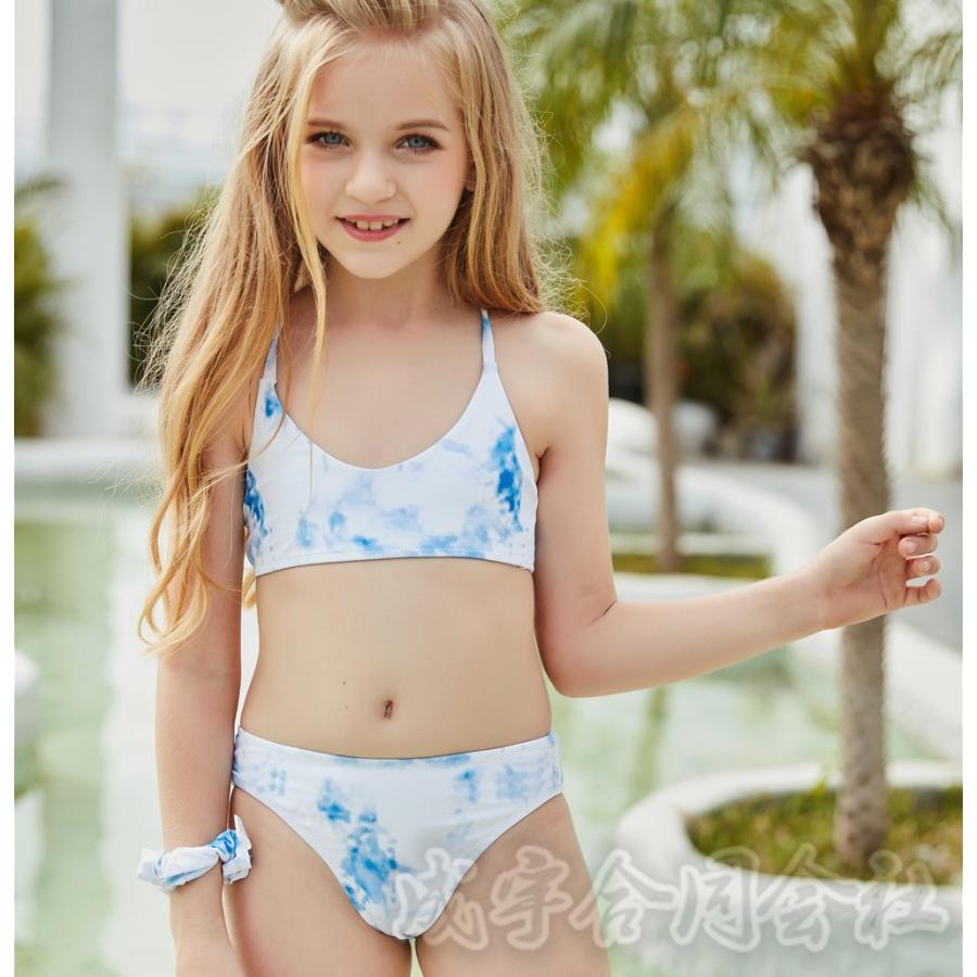 子供用 ガールズ ビキニセット キッズ 水着 毎週更新 女の子 セパレート 上下セット ジュニア 130 160cm 海水浴 可愛い 140 速乾 温泉 スイムウェア 150 スクール水着