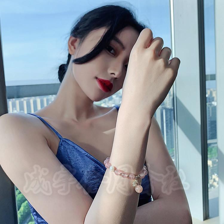 韓国ファッション パワーストーン ブレスレット 天然石 レディース