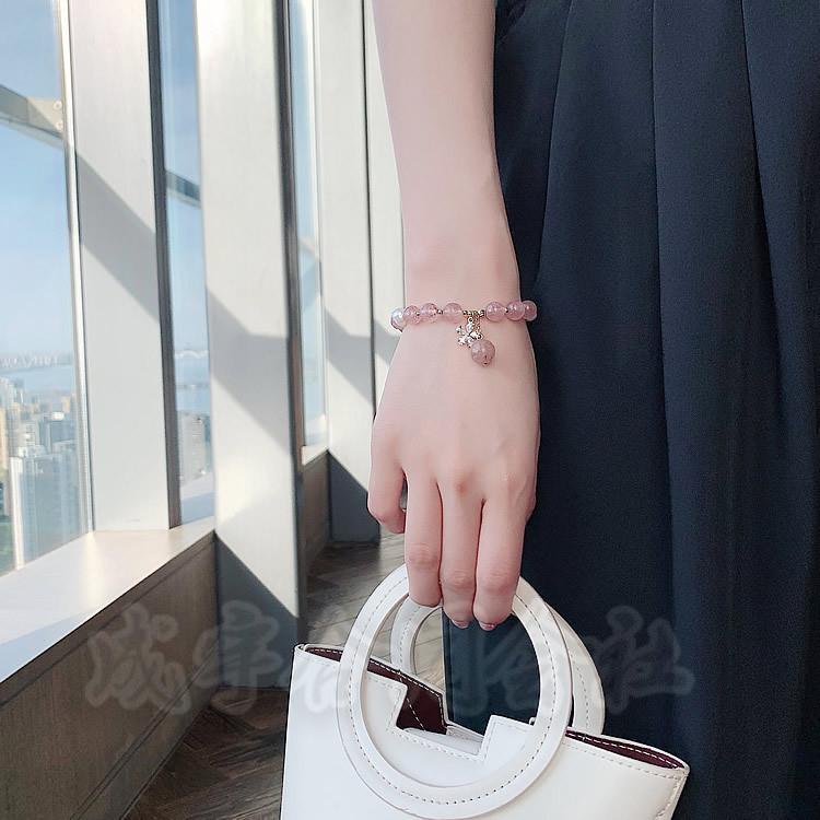 韓国ファッション パワーストーン ブレスレット 天然石 レディース