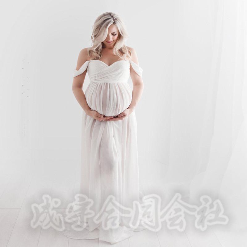 マタニティドレス 妊婦 マタニティフォト ワンピース ベアトップ マタニティドレス 妊婦 マタニティフォト ワンピース ベアトップ