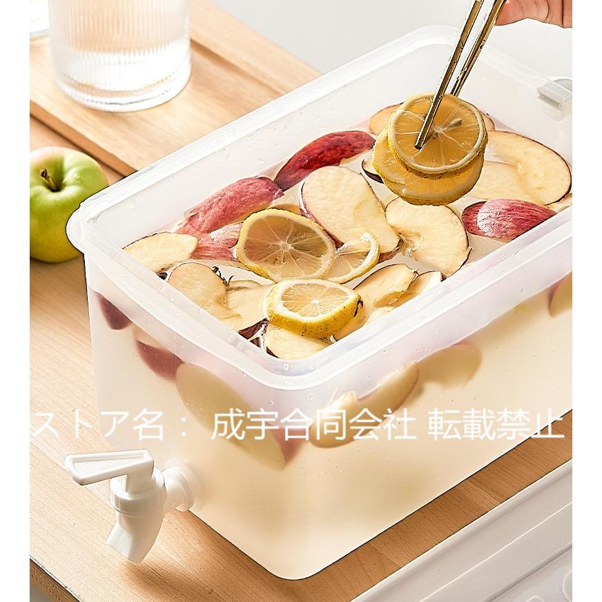 5L 冷蔵庫保存容器 ウォーターサーバー 冷水筒 蛇口付き 大容量