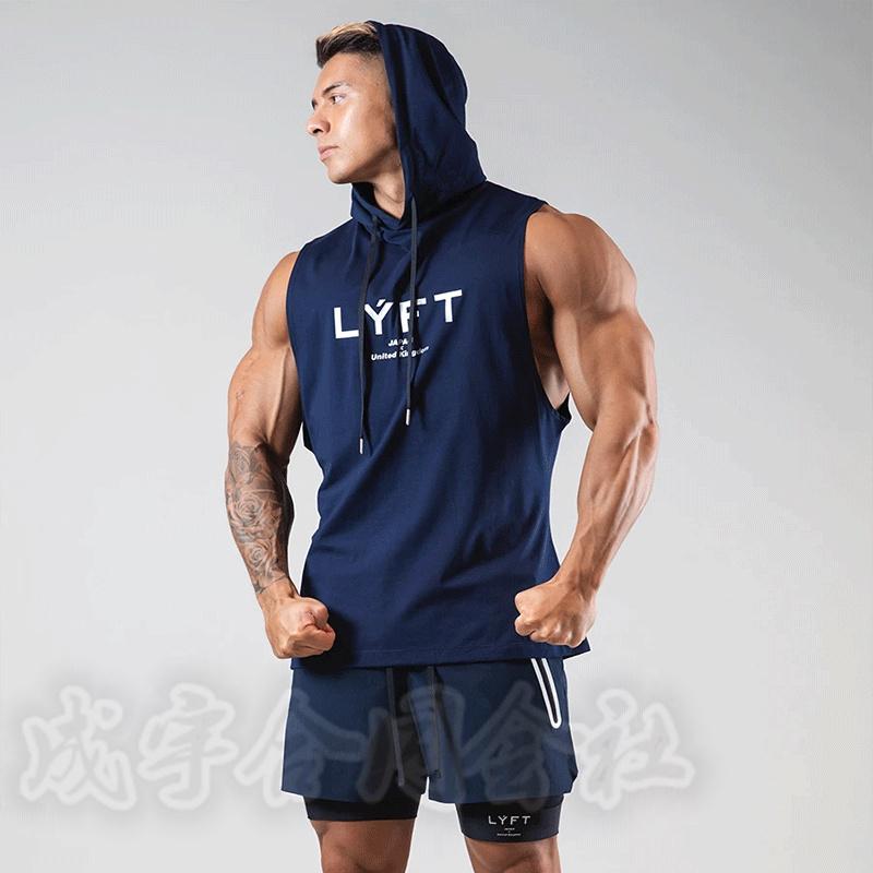 22スカルウェアトレーニングタンクトップコットンジムランニングベストボディービルtシャツメンズストリンガーフィットネストレーニングノースリーブトップ