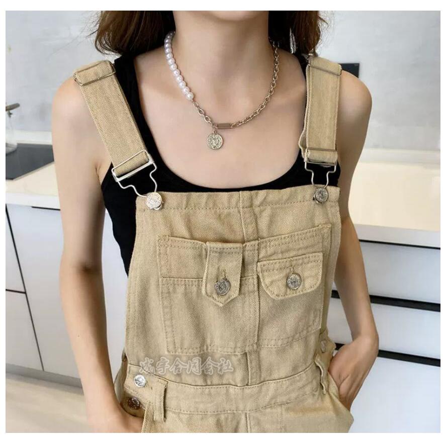 レディース サロペット ショートパンツ オーバーオール オールインワン