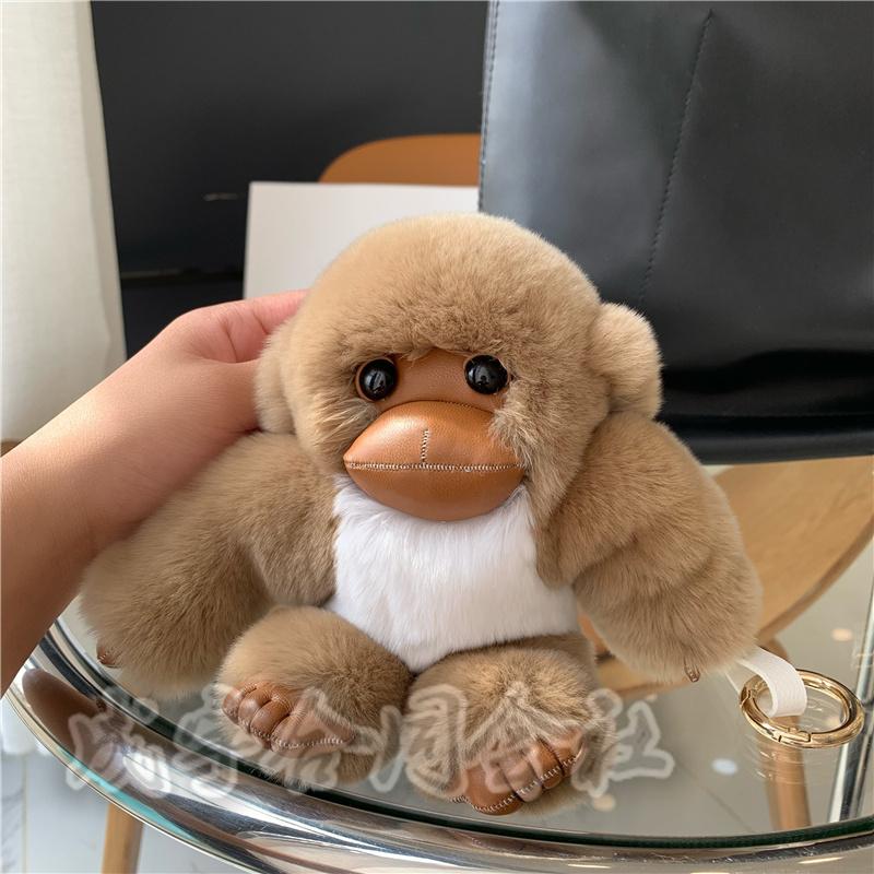 猿 バッグチャーム 大人 かわいい チャーム キーホルダー キーリング
